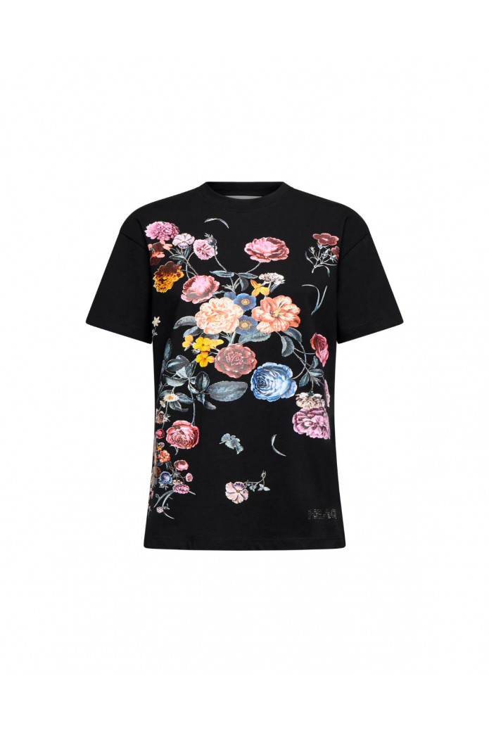 CAMISETA CON ESTAMPADO FLORAL