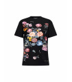 CAMISETA CON ESTAMPADO FLORAL