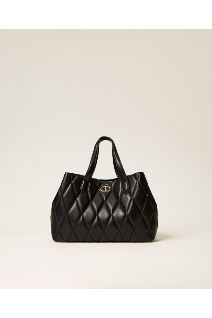 Bolso shopper acolchado Twinset