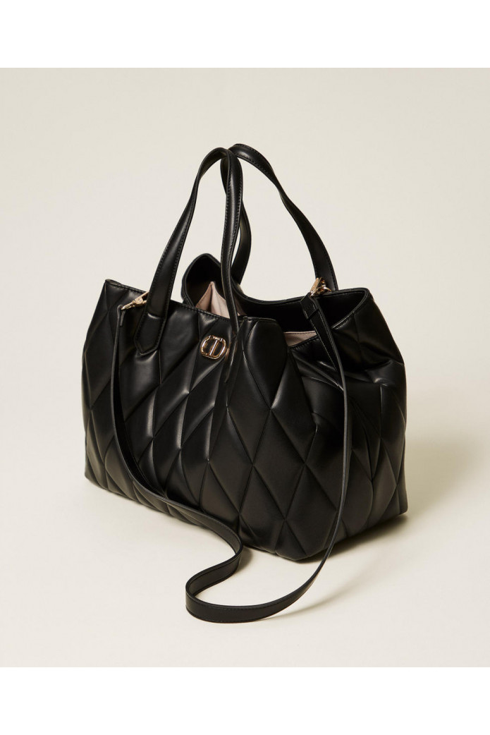Bolso shopper acolchado Twinset