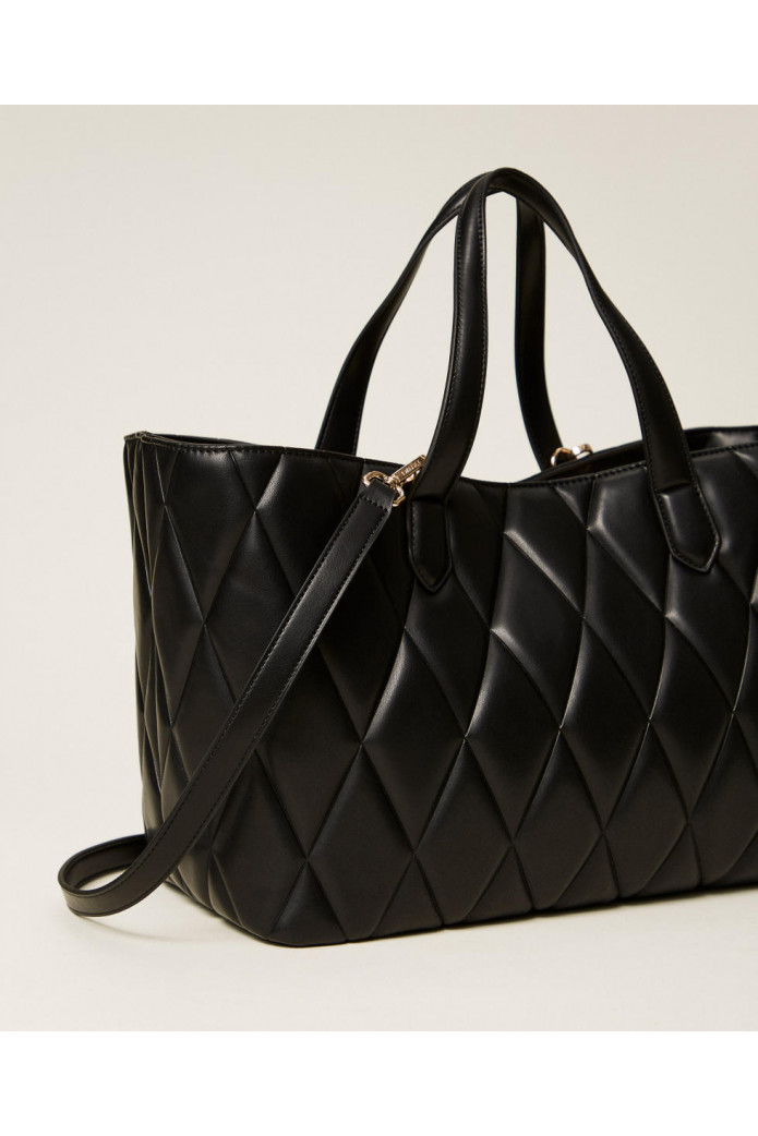 Bolso shopper acolchado Twinset