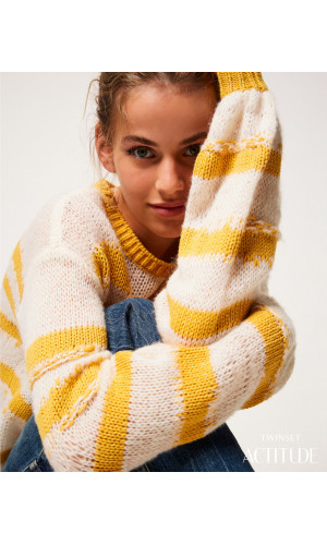 Jersey de rayas Twinset