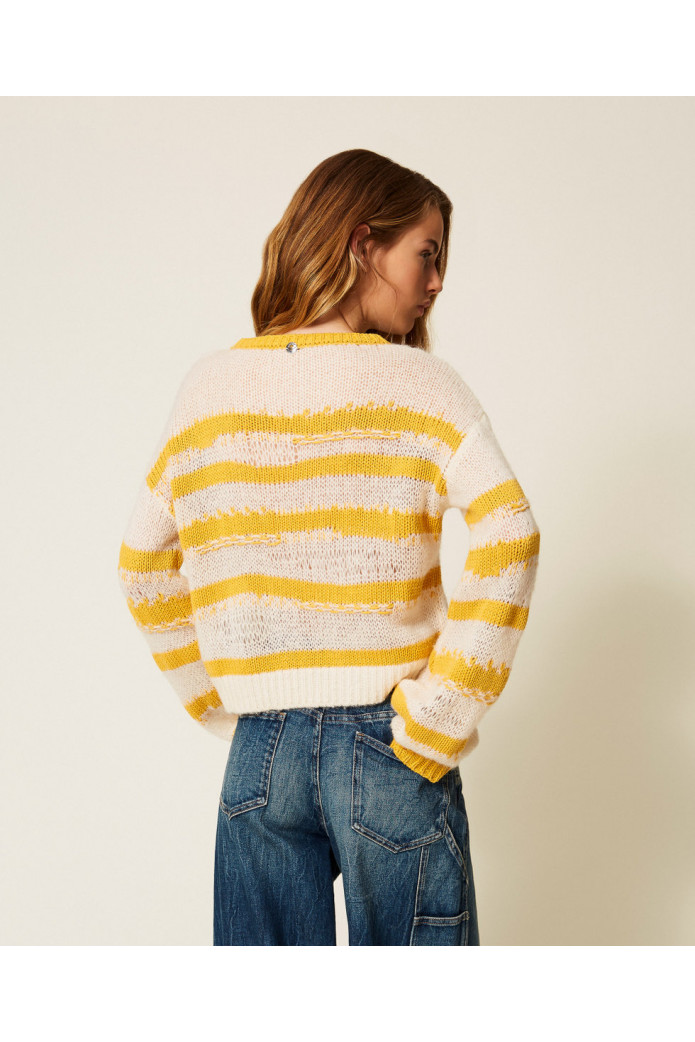 Jersey de rayas Twinset