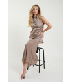VESTIDO RASO + GEROGETTE