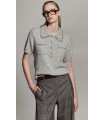 Short sleeve sweater