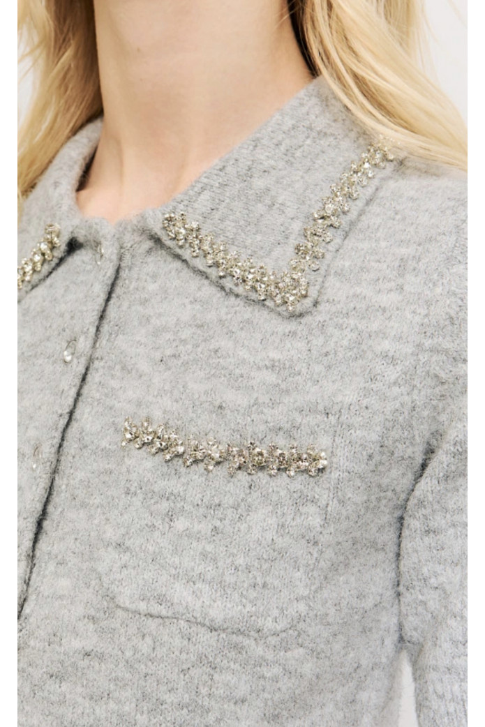 Short sleeve sweater