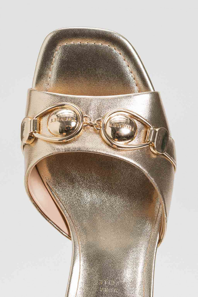 TWINSET - GOLD MULE