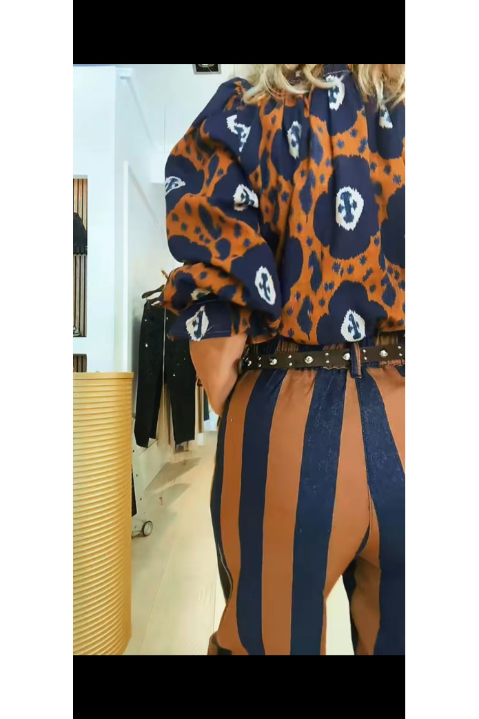 Blusa frunces