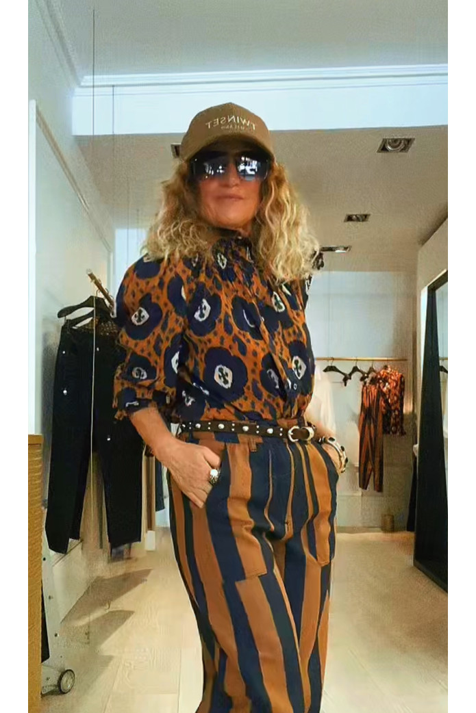 Blusa frunces
