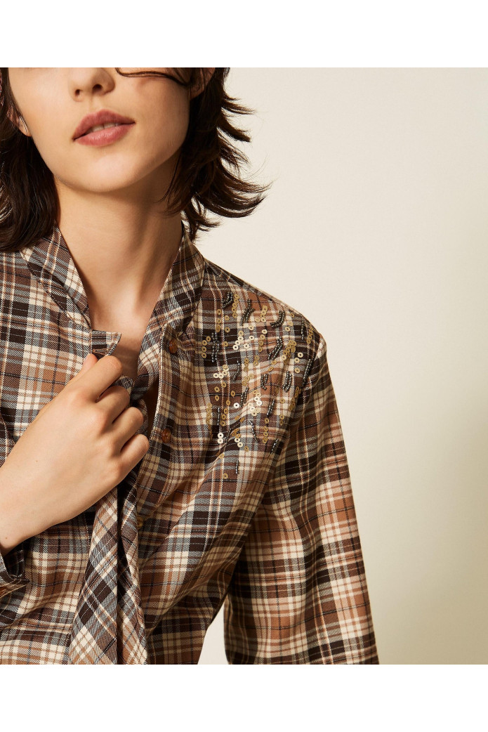Camisa cuadros Twinset