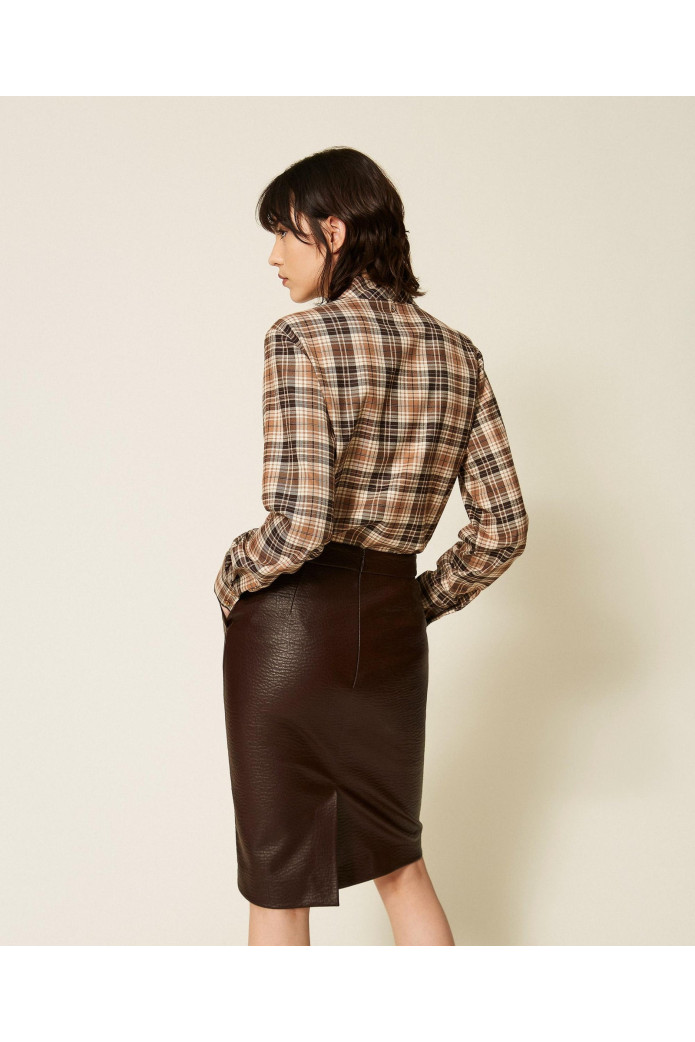 Camisa cuadros Twinset
